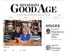 Tablet Screenshot of minnesotagoodage.com